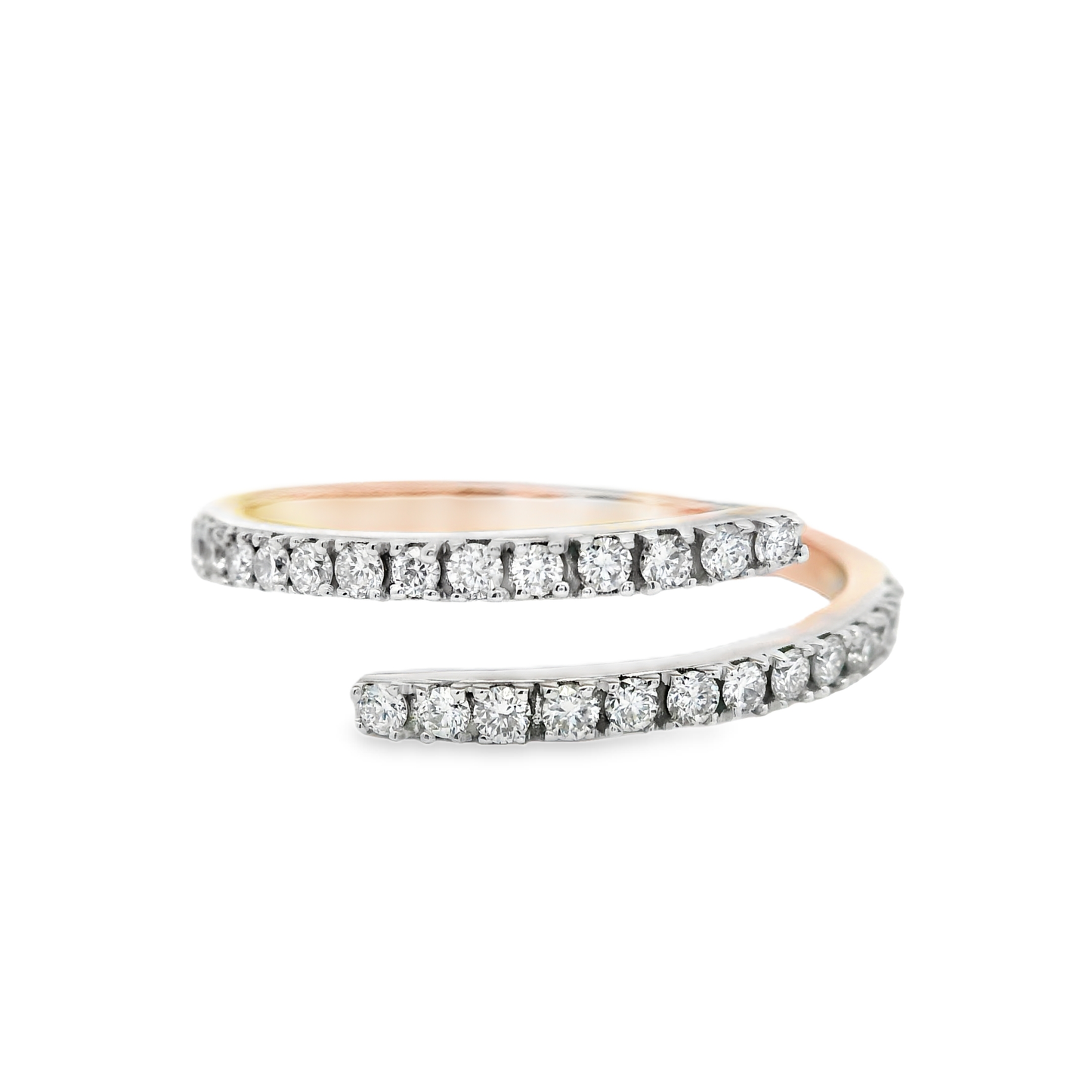 Elegant Diamond-Studded Ring