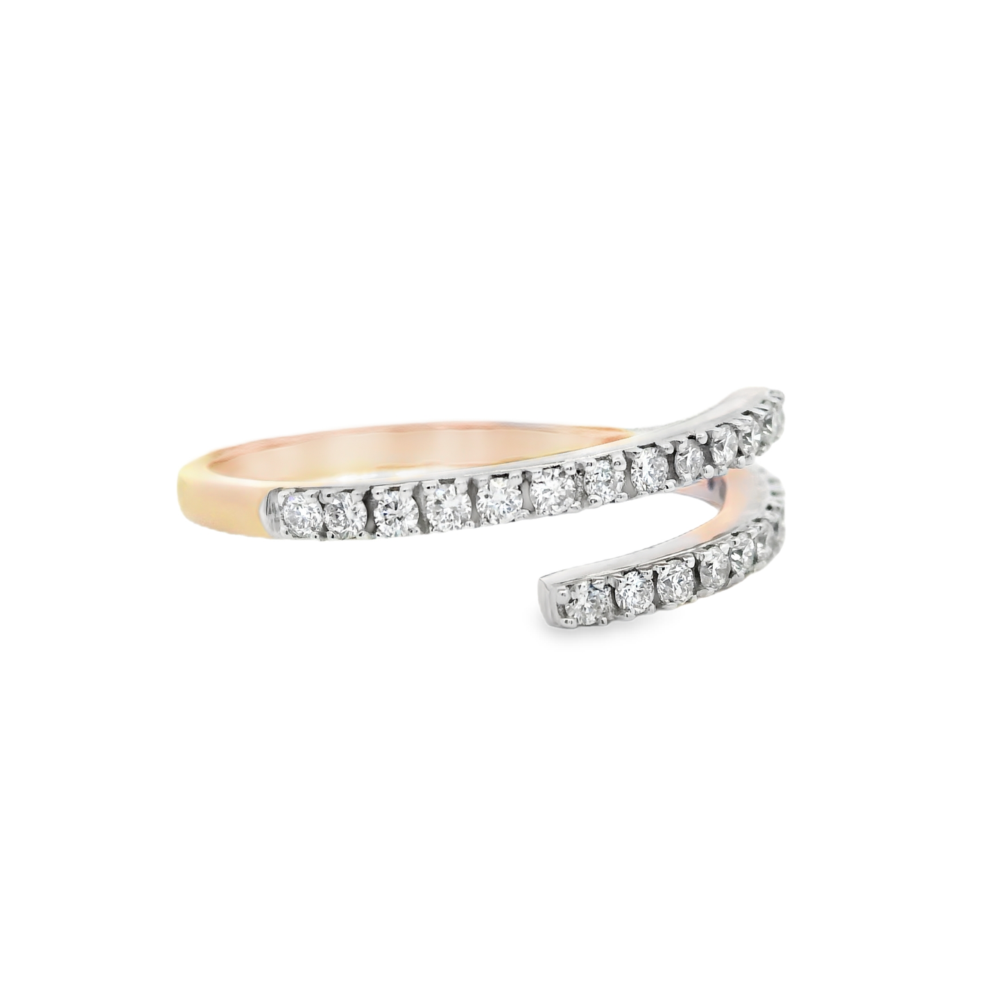 Elegant Diamond-Studded Ring