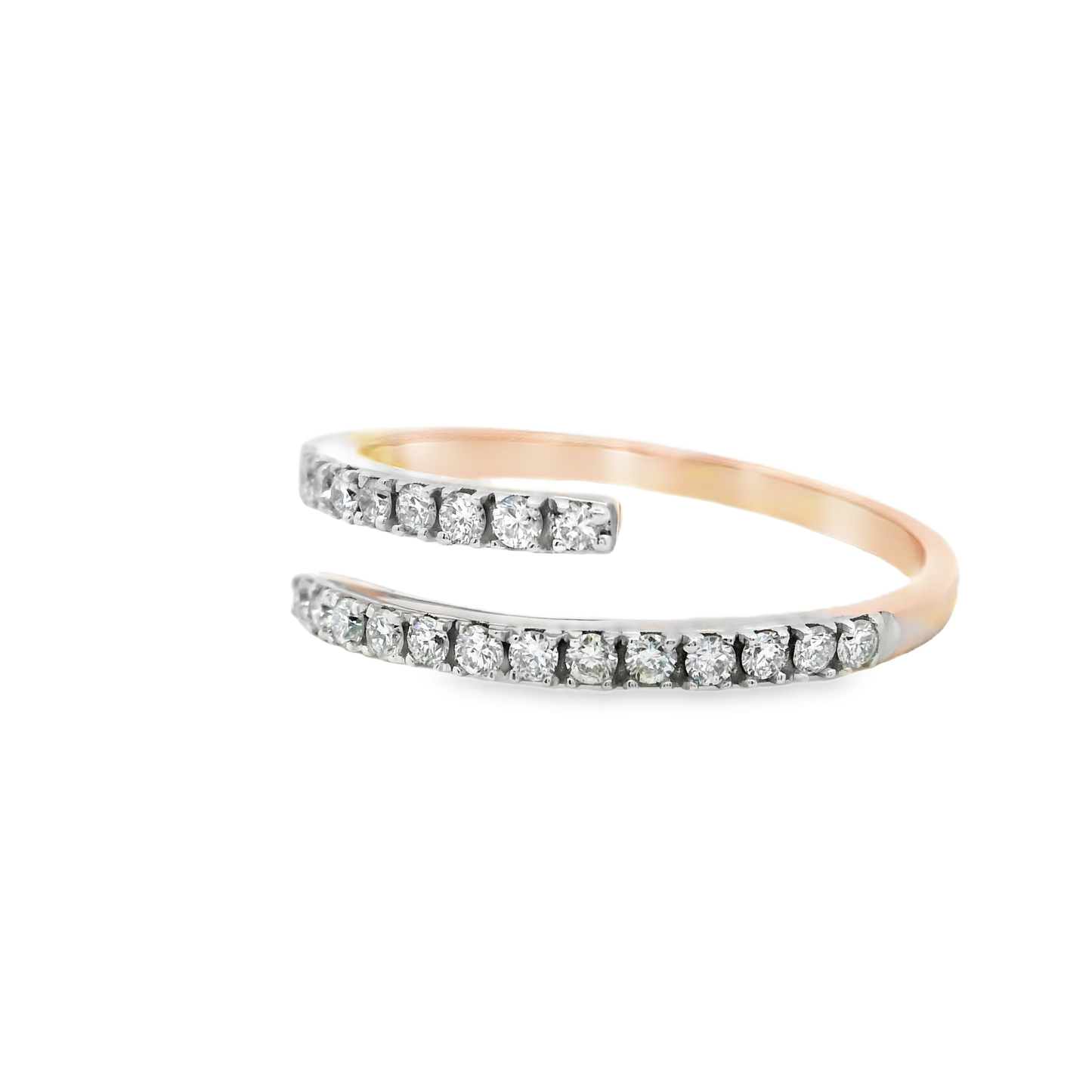 Elegant Diamond-Studded Ring