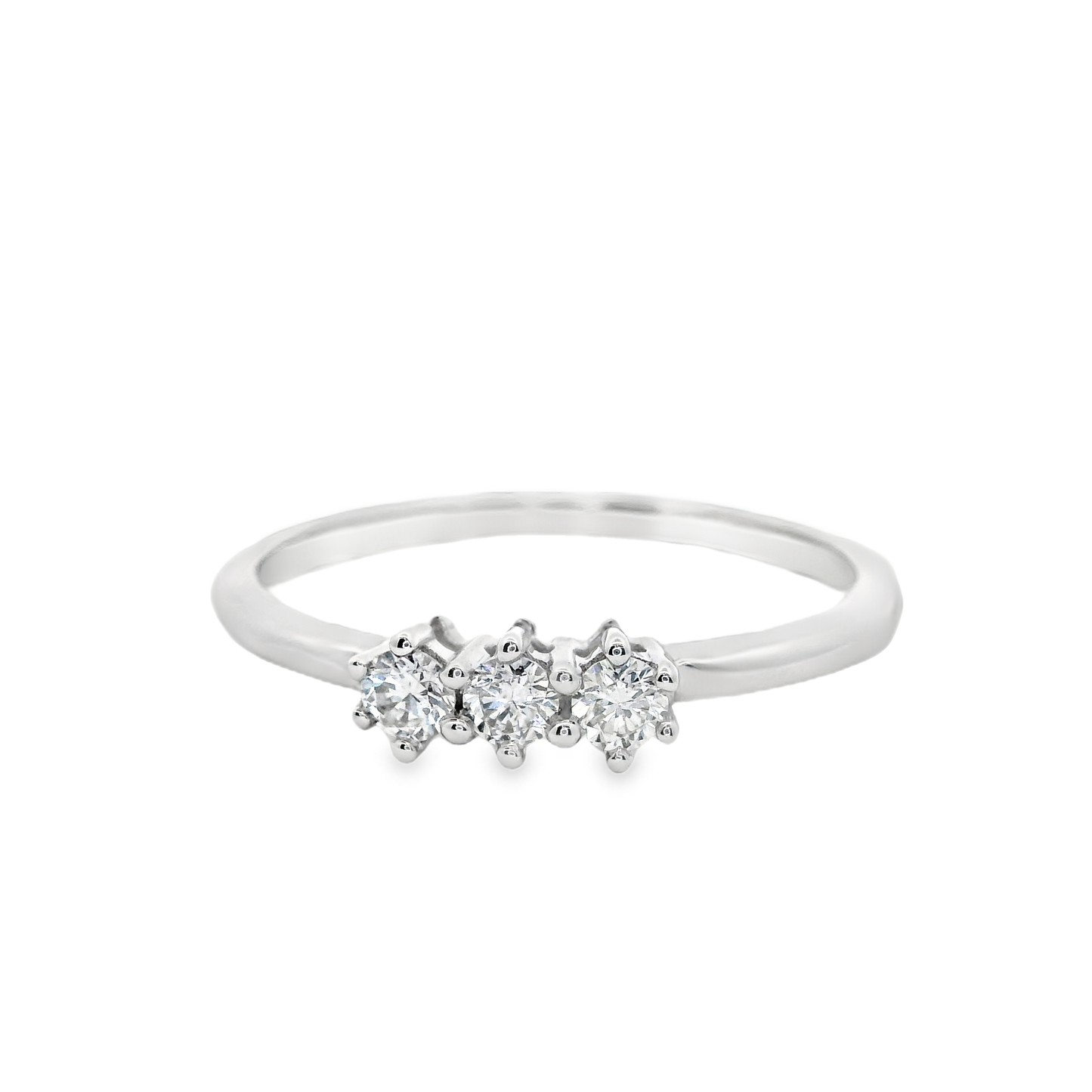 Elegant Double Stone Ring